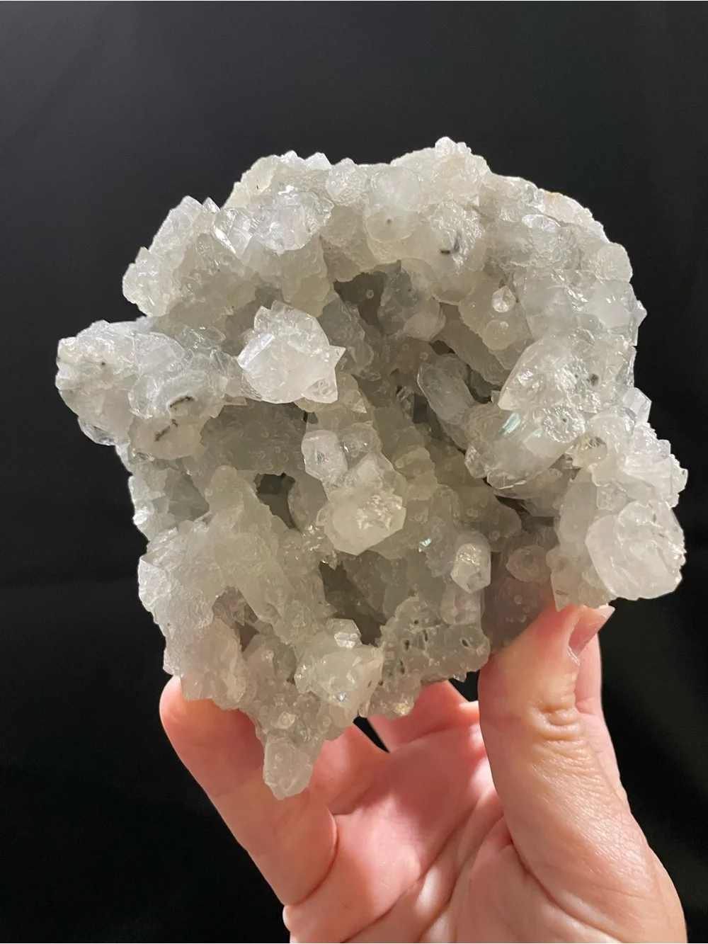 Stunning high grade zeolite cluster. Crystal cluster